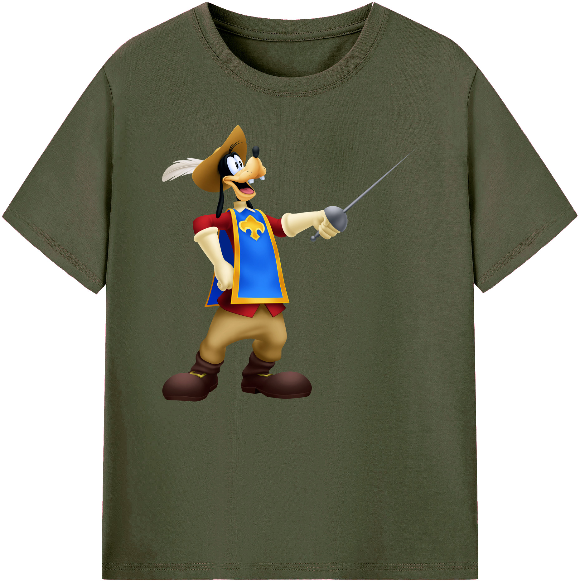 ミッキーマウス Mickey Mouse 綿100％ メンズ半袖Tシャツ｜肌触りやわらか＆通気性